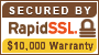 RapidSSL証明書サイトシール